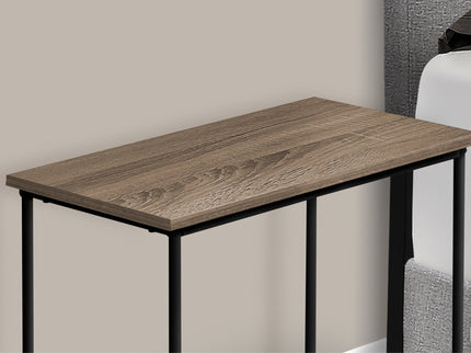 Accent Side Table, Narrow, Small, 2 Tier, Elegant Design