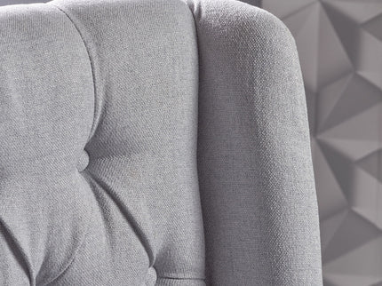 Sophisticated Tufted Dining Chair With High Back Design