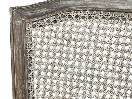 Triomphe - Rattan Wicker High Back Armless Counter Bar Stool