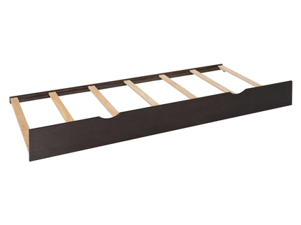 Bed With All In One Cabinet, Shelf And Sockets, Twin Long Trundle