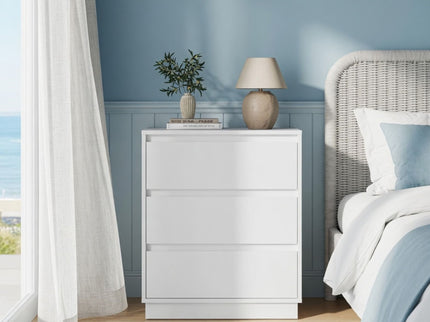 3 Drawer Nightstand, Bedroom Side Table