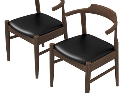 Leon - Mid-Century Modern Dining Chair (Set of 2)