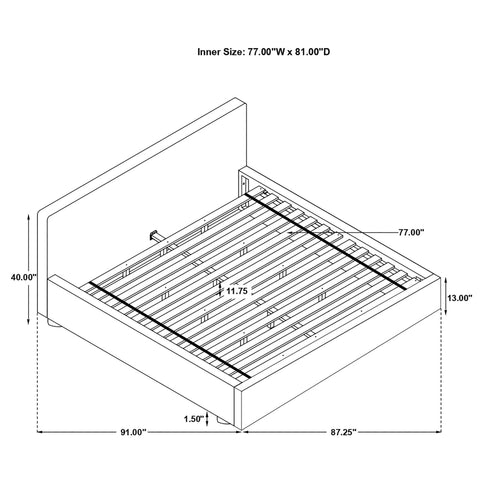 Weselyn - Platform Bed