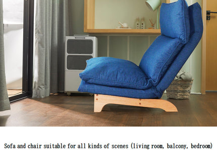 Single Lazy Sofa Chair Leisure Foldable Reclining Chair