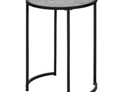 Round Accent Side Table, Contemporary & Modern