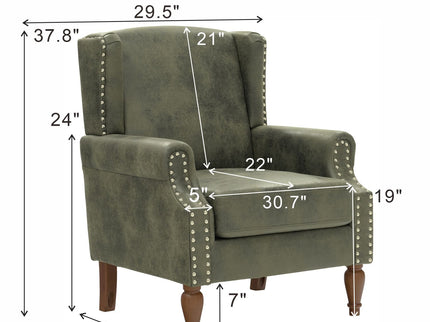 Decorative Chair With Stud Detailing