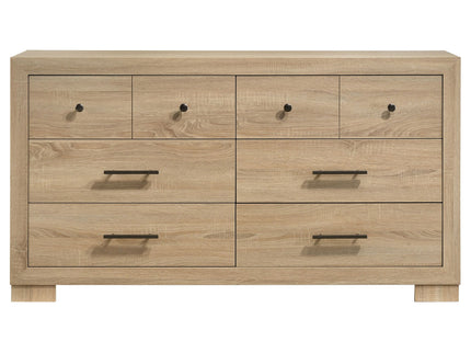 Merritt - 6 Drawer Dresser Cabinet - Light Oak