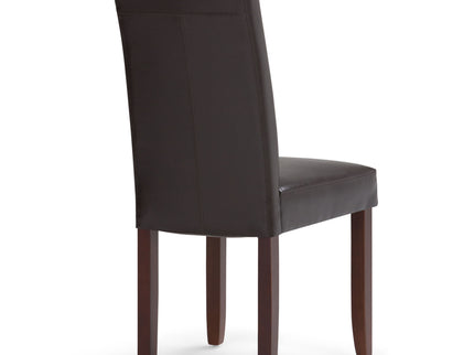 Acadian - Parson Dining Chair (Set of 2) - Tanners Brown