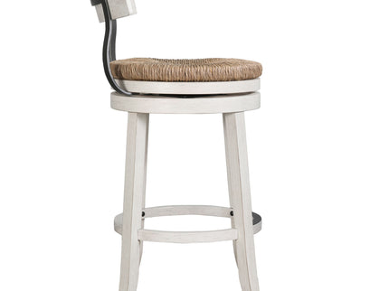 Stool With Natural Seagrass Seat