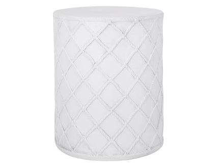 End Table, Outdoor - Antique White