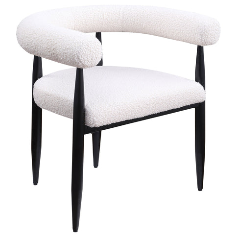 Dorgan - 5 Piece Round Dining Set - Black