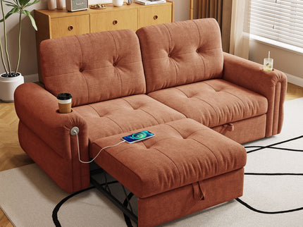 Cloud Like Convertible Sofa Bed With For Living Room