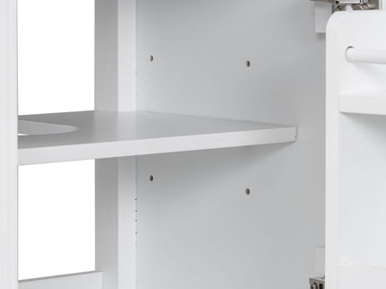 Bathroom Vanity With Sink, Adjustable Shelf, Tilt-Out Drawer