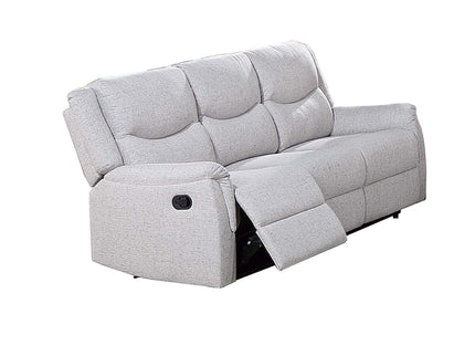 Modern Contemporary Style Recliner Sofa With Plush Armrest And Headrest
