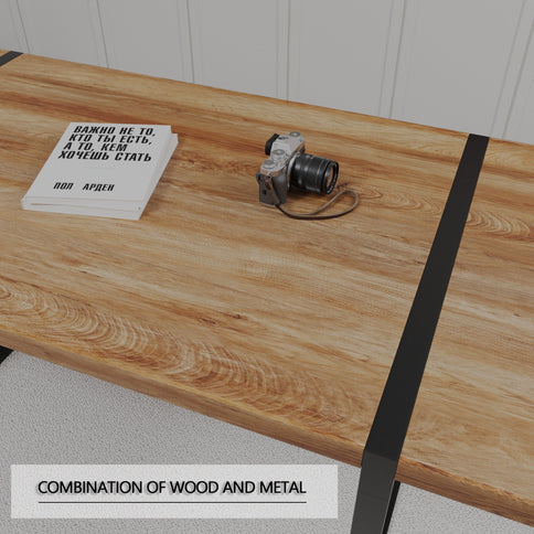 Rectangular Dining Table, 4 - 6 Person Capacity - Wood