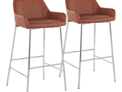 Daniella - Contemporary Fixed Height Bar Stool (Set of 2)