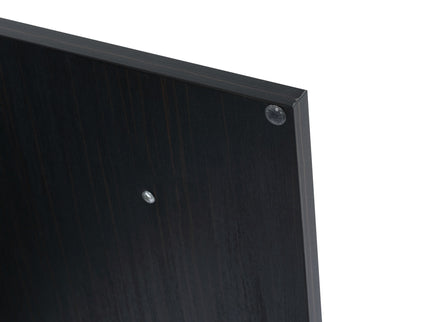 Modern Wall Mounted Bathroom Vanity With Thick Edge Resin Sink And Storage Rack