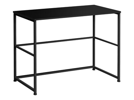 Computer Desk, Home Office, Laptop, Left & Right Set-Up, Storage Drawers, Work, Contemporary, Modern - Black