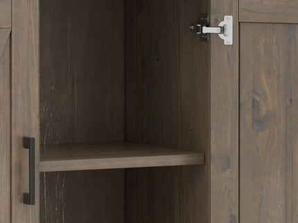 Ela - Bookcase - Smoky Brown