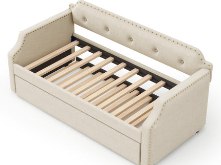 Upholstered Daybed With Trundle