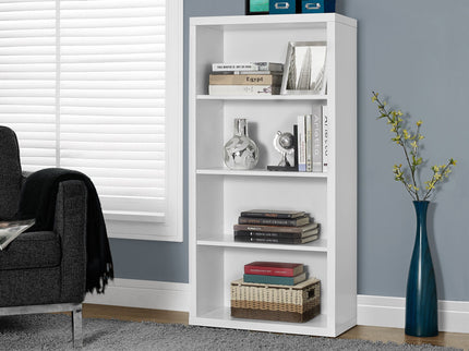 5 Tier For Office Bookshelf, Bookcase, Etagere, Contemporary & Modern