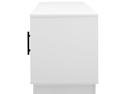 Modern Minimalist TV Stand, Entertainment Center Media Console Cabinet With Adjustable Shelves For Living Room