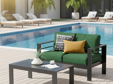 Modern Rectangle Outdoor Coffee Table