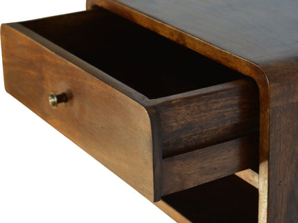 Curve Upper Slot Floating Nightstand