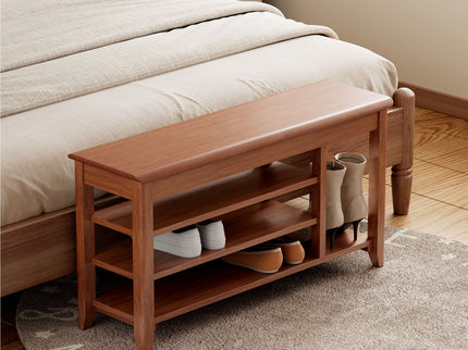 Multi Functional Double Layer Shoe Stool