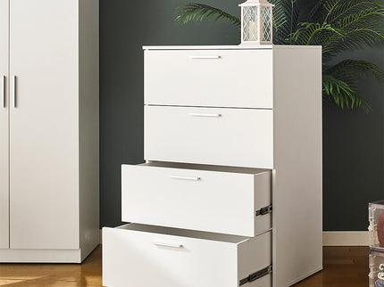 Oliver - Farmhouse Jumbo Chest With 4 Drawer Storage