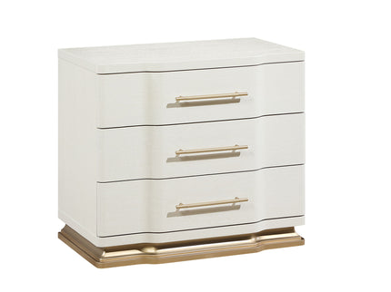 Lexington - 3 Drawer Nightstand - Beige