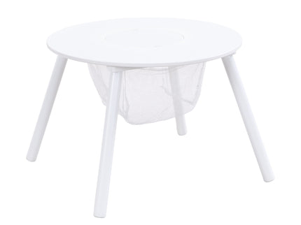 Children's Panel Table With 4 Chairs - White