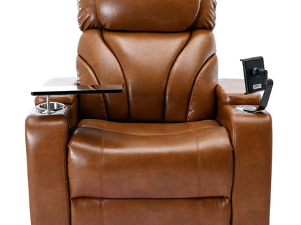 Power Motion Recliner Electric Power Recliner With USB Charging Port, Hidden Arm Storage, Convenient Cup Holder And tooth Speaker