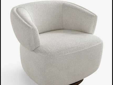 Swivel Barrel Accent Oversized Club Chair