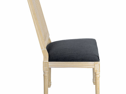 Dining Chairs With Square Back (Set of 2)