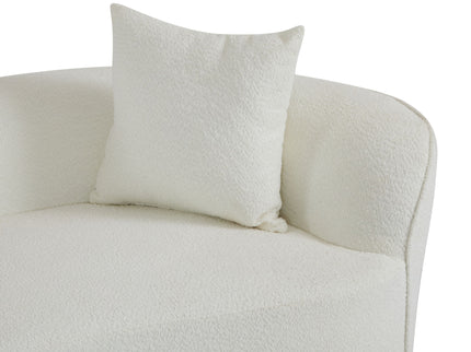 Elegant Curved Sectional Sofa With Full Foam Comfort