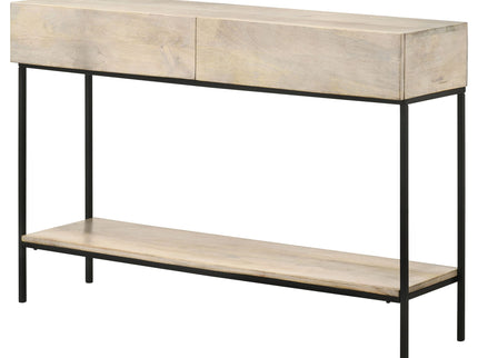 Terrace - 2 Drawer Entryway Console Table - White Washed