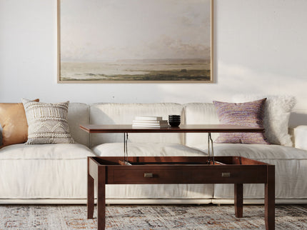 Artisan - Lift Top Coffee Table - Russet Brown