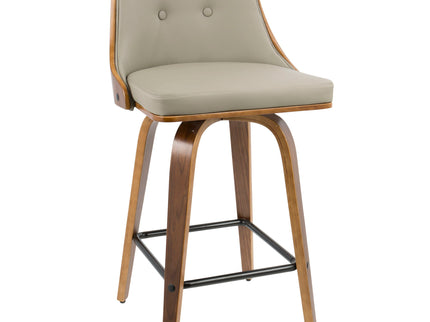 Gianna - Mid Century Modern Counter Stool (Set of 2)
