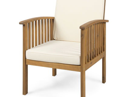 Casa - Acacia Club Chair Coastal Classic Outdoor Seating, Waterproof Fabric