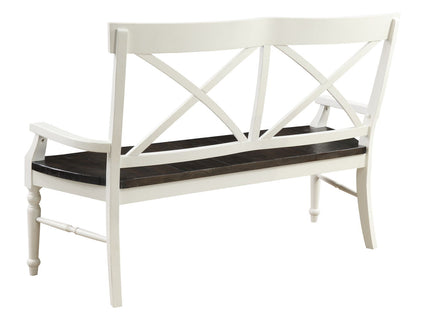 Mountina - Bench - Brown / White