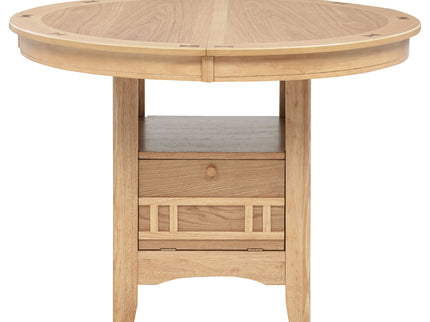 Davis - Extension Leaf Dining Table - Light Oak