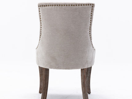 Ultra - Side Dining Chair, Nail Head (Set of 2)
