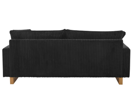 Modern Loveseat Sofa With 4 Pillows