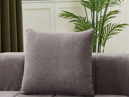 Modular Sectional Sofa With 2 Pillows, Symmetrical Design