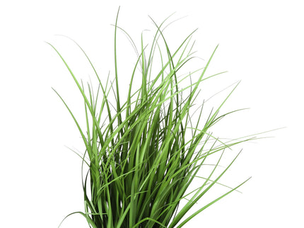 23" Tall, Artificial Plant, Grass, Indoor, Faux, Fake, Table, Greenery, Potted, Real Touch, Decorative - Green / Black