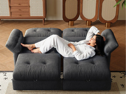Sofa Bed, 2 In 1 Design For Living Rooms