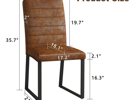 Oversized Square Design Dining Chairs For Home