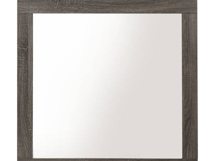Avantika - Rustic Mirror - Gray / Oak