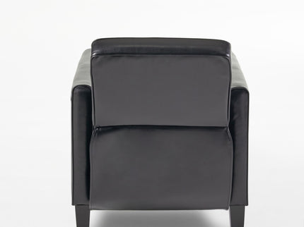 Upholstered Push Back Recliner Chair For Living Room